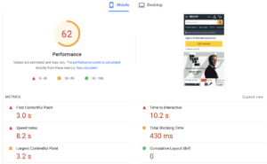 Google page speed insights and its impact on SEO and general marketing 1 Google Page Speed Insights - Amazon